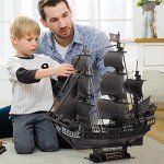 3D Pirate Ship Puzzle for Adults - 340 Pcs