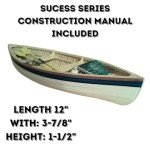 Midwest Maine Peapod Lobster Boat Model Kit