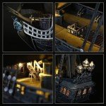 3D Pirate Ship Puzzle for Adults - 340 Pcs
