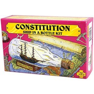 Build Your Own USS Constitution Bottle Model Kit