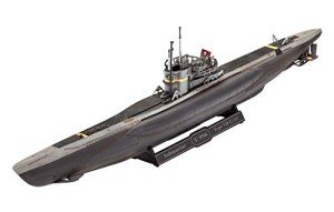 German Submarine Type VII C/41 Model Kit 1:350