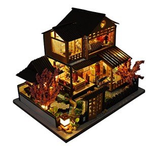 Miniature Wooden Dollhouse DIY Kit – Japanese Style