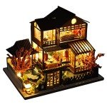 Miniature Wooden Dollhouse DIY Kit – Japanese Style