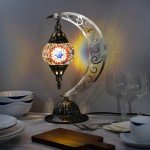 DIY Turkish Mosaic Moon Lamp Making Kit