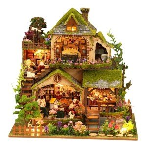 Miniature Dollhouse Kit for Forest Adventures