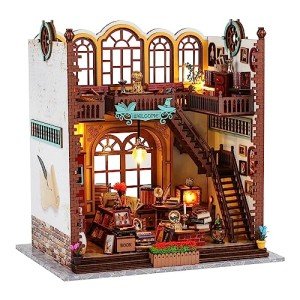 Miniature Magic Book Store Kit for Adults