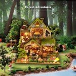 Miniature Dollhouse Kit for Forest Adventures