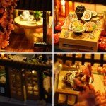 Miniature Wooden Dollhouse DIY Kit – Japanese Style