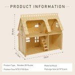3D Fantasy Villa Puzzle Kit for Creative Minds