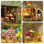 Miniature Dollhouse Kit for Forest Adventures