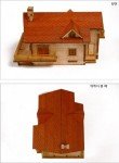 Wooden Garden House Model Kit with Deck