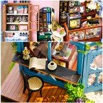 Cute DIY Miniature Dollhouse Kit - Rose Garden Tea House