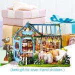 Cute DIY Miniature Dollhouse Kit - Rose Garden Tea House