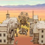 Retro Town 3D Wooden Puzzles for Adults
