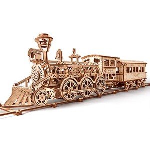 Wood Trick 3D Wooden Train Toy Kit