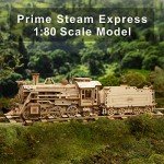 ROKR 3D Wooden Mechanical Train Puzzle Kit