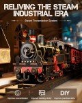 DIY Wooden Train Puzzle Kit for Creative Minds
