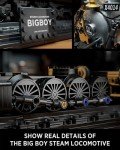 Nifeliz Big Boy Steam Locomotive Building Set