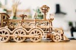 Wood Trick 3D Wooden Train Toy Kit