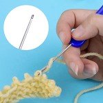 JUPEAN Knitting and Crochet Supplies Kit