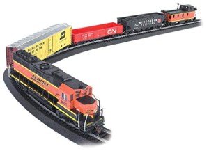 Rail Chief HO Scale 130-Piece Electric Train Set