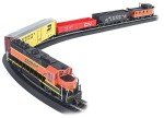 Rail Chief HO Scale 130-Piece Electric Train Set