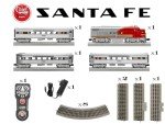 Santa Fe Super Chief Bluetooth Train Set with Remote
