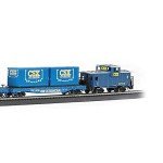 Bachmann Coastliner Ready-to-Run HO Scale Train Set