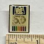 Vintage ‘80s 20th Century Fox Anniversary Enamel Pin