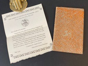 A.I.G.A. Keepsake by Francis Meynell, 1930