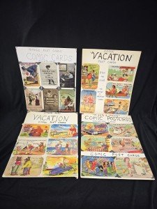Vintage Comic Vacation Postcards from 1900s-1940s
