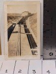 Vintage 1930s Man on Train Original Photo