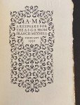 A.I.G.A. Keepsake by Francis Meynell, 1930