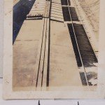 Vintage 1930s Man on Train Original Photo