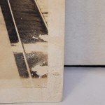 Vintage 1930s Man on Train Original Photo