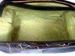 1930s Cowhide Leather Traveler Attache Bag