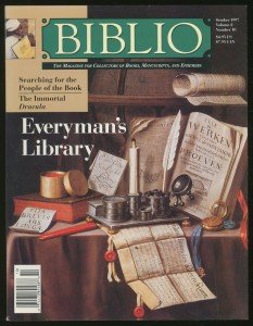 Biblio: Magazine for Book Collectors, Volume 1