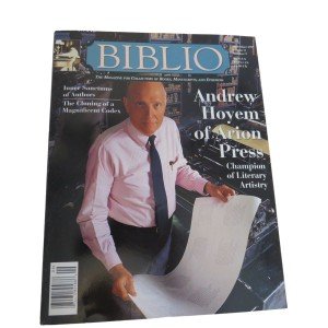Biblio Magazine: Collecting Books and Manuscripts, Sept 1997