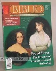 BIBLIO: Magazine for Book and Manuscript Collectors