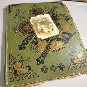 Victorian Scrapbook of 1800s-1900s Advertisements