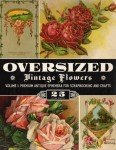 Vintage Floral Scrapbook Ephemera Volume 1