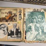 Victorian Scrapbook of 1800s-1900s Advertisements