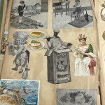 Victorian Scrapbook of 1800s-1900s Advertisements