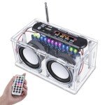 BANRIA Bluetooth Speaker Kit with LED Spectrum