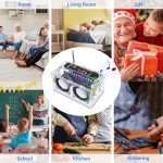 BANRIA Bluetooth Speaker Kit with LED Spectrum