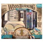 Wood Burning Tool Kit – 55-Piece Arts & Crafts Set