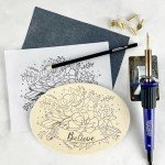 Wood Burning Tool Kit – 55-Piece Arts & Crafts Set