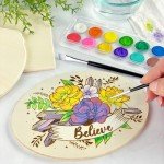 Beginner's Wood Burning Kit: 48-Piece Pyrography Set