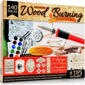 Wood Burning Kit for Beginners – 140 Pieces
