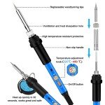 116-Piece Adjustable Wood Burning Tool Kit